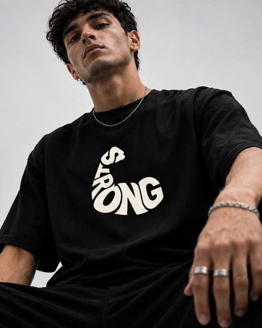 Strong Oversized T-Shirt – Wear Your Karmaa
