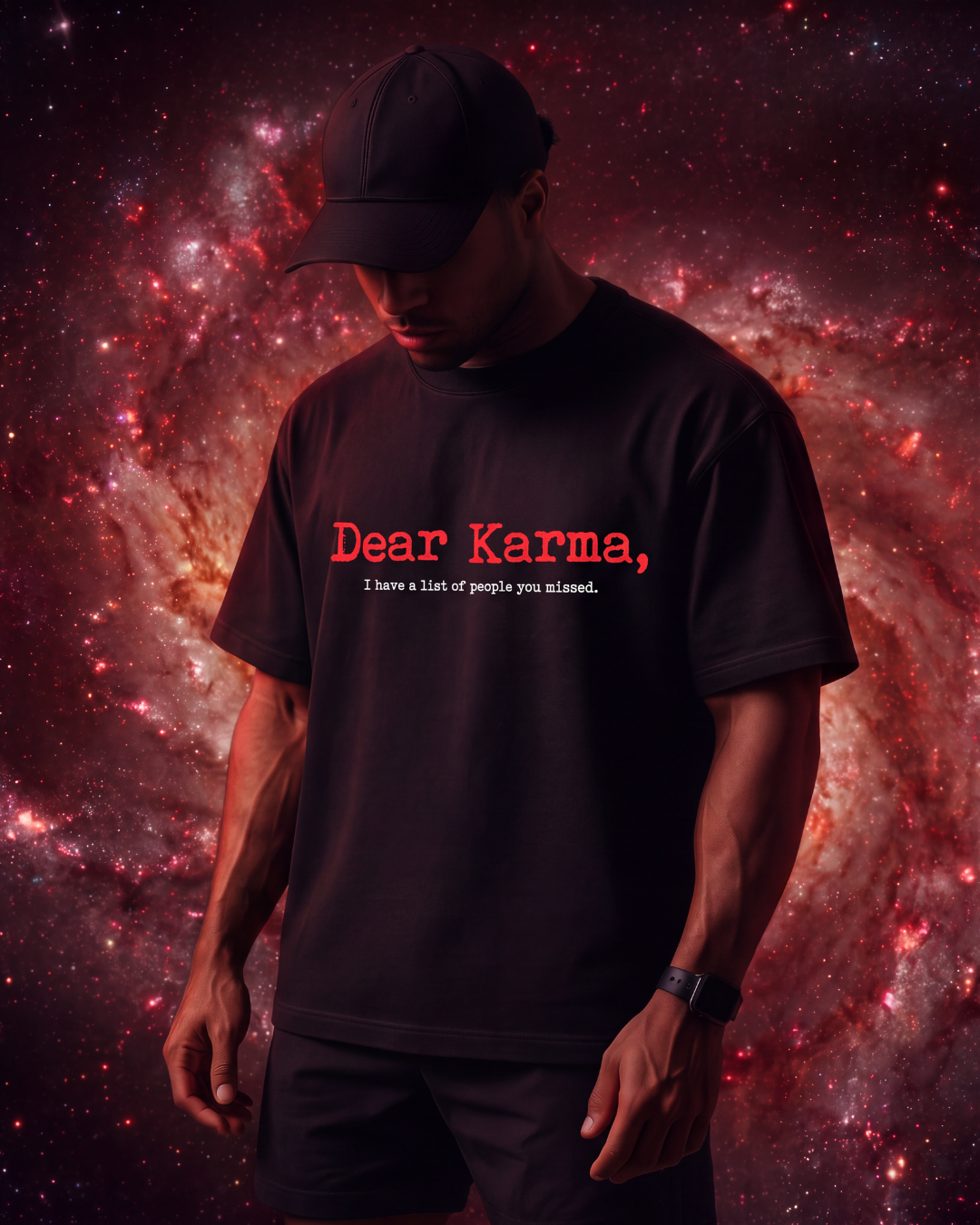 Karma List Oversized T-Shirt – Wear Your Karmaa