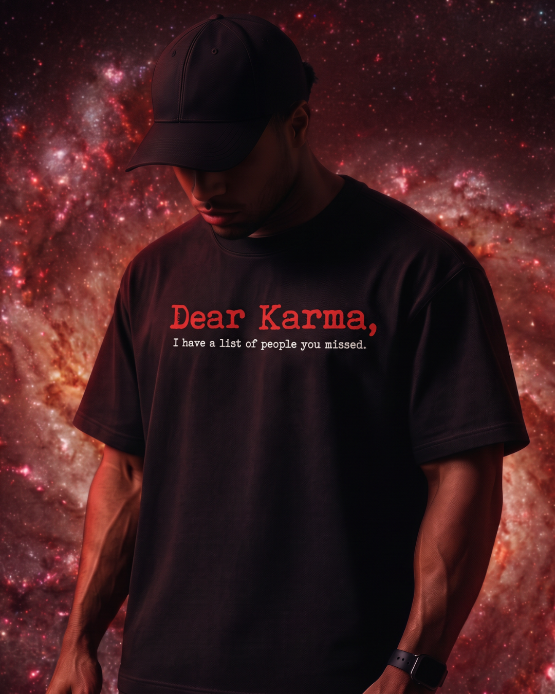 Karma List Oversized T-Shirt – Wear Your Karmaa