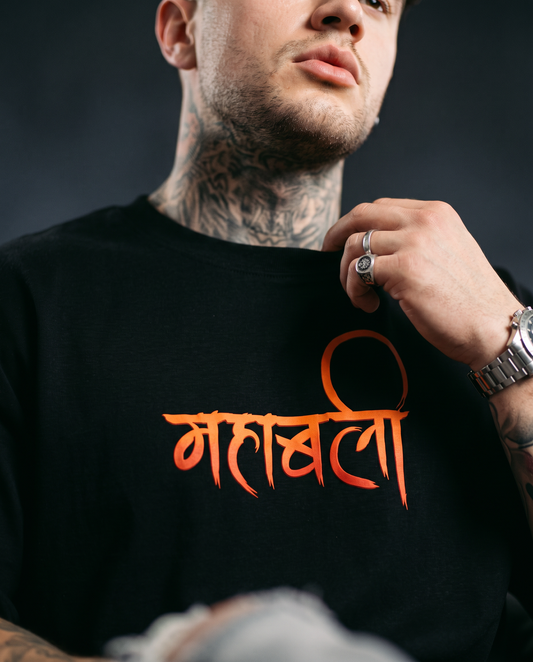 Hanuman Oversized T-Shirt – Wear Your Karmaa