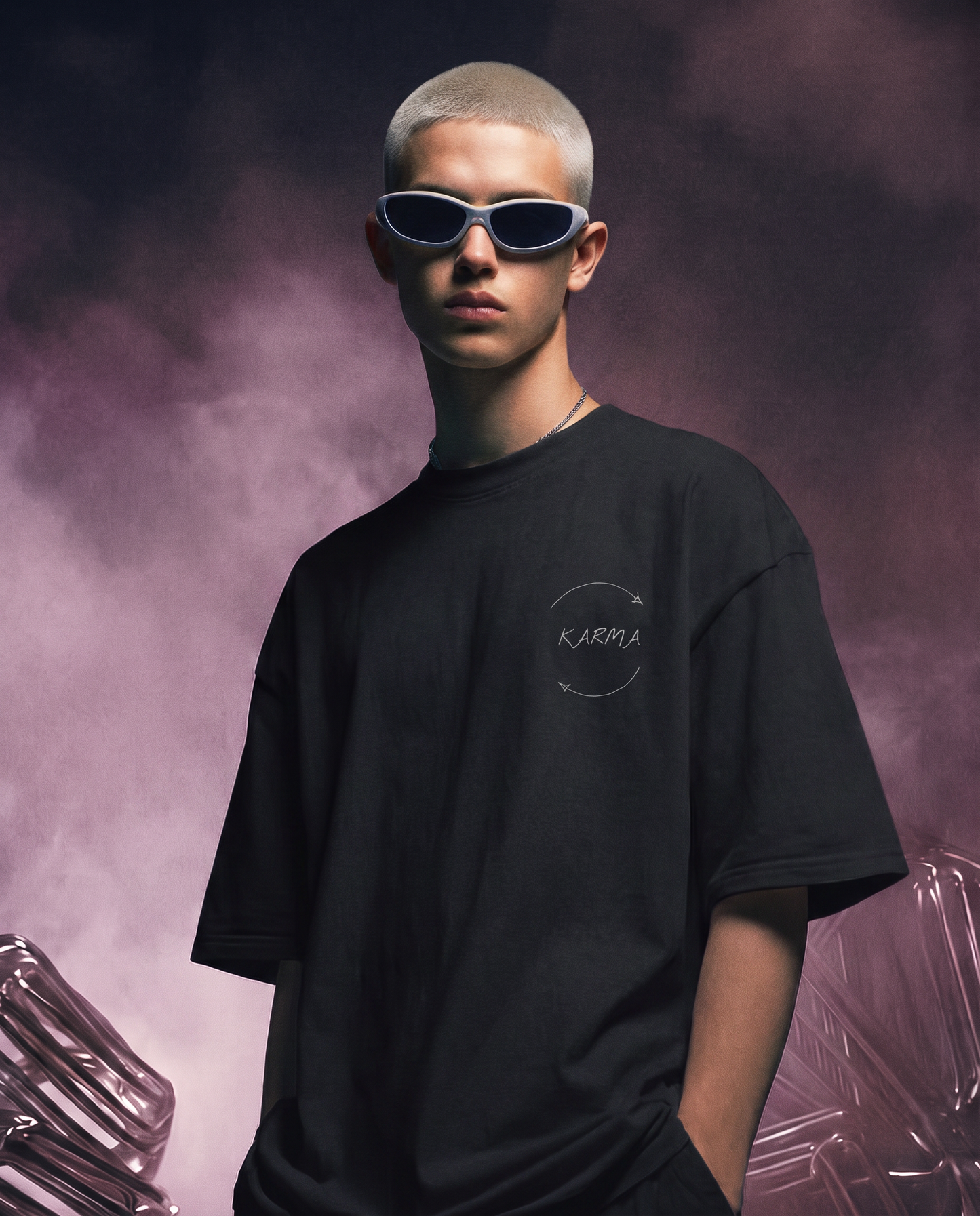 KARMAA Full Circle Oversized T-shirt