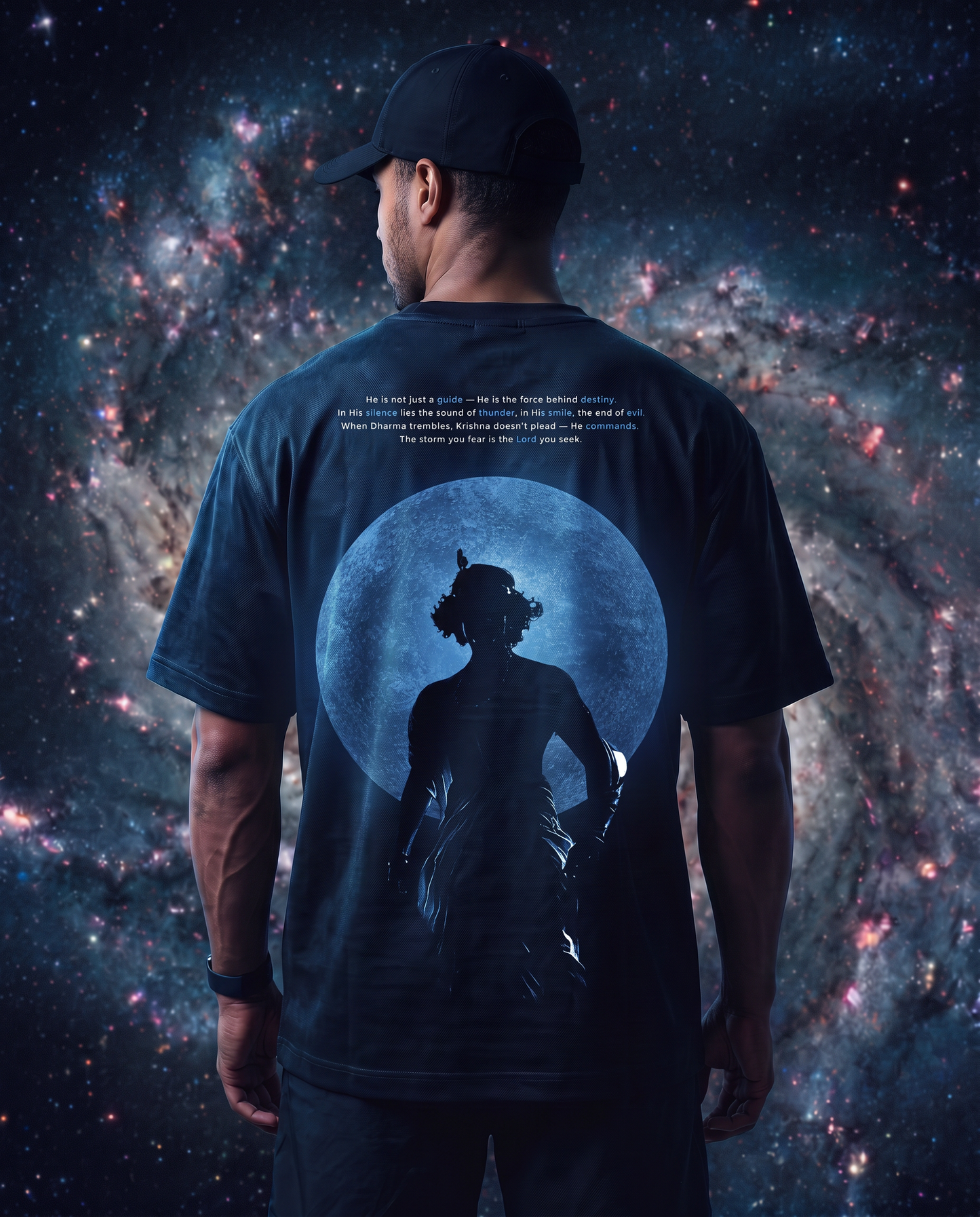 KARMAA Krishna Oversized T-shirt