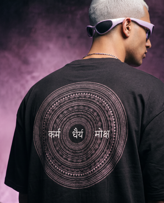 Karma Circle Oversized T-Shirt – Wear Your Karmaa