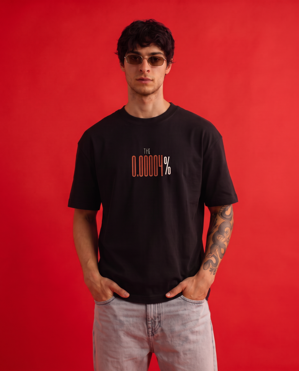 The 0.0004% Oversized T-Shirt – Wear Your Karmaa