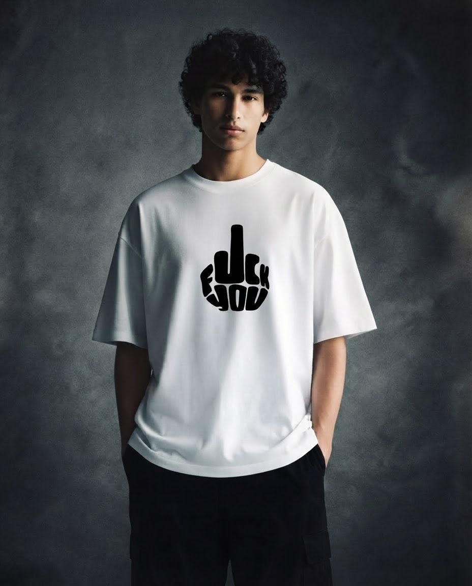 F Off Oversized T-shirt