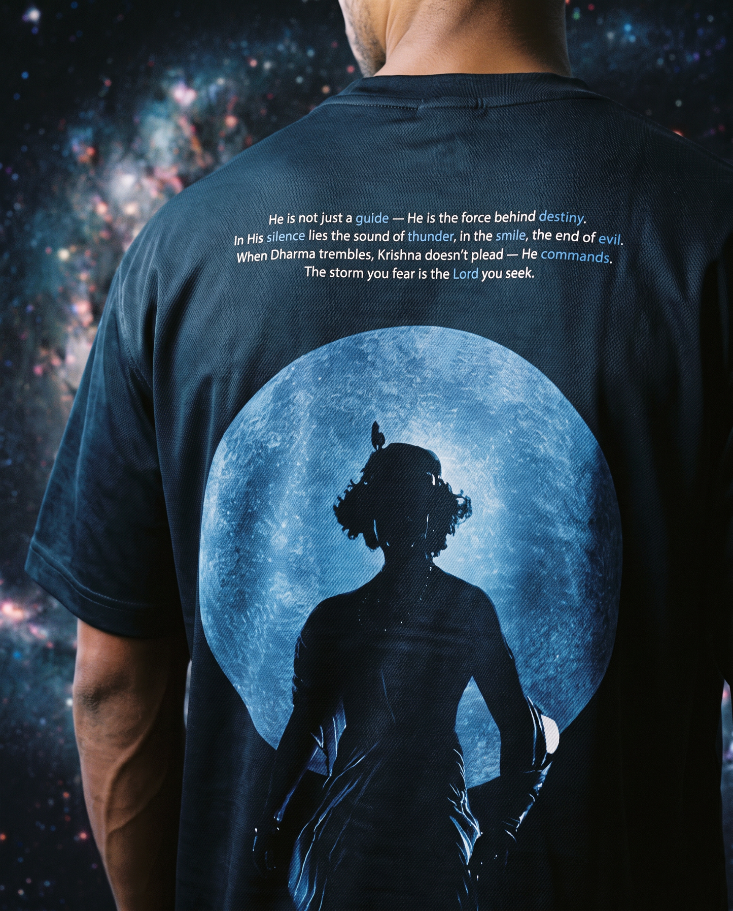 KARMAA Krishna Oversized T-shirt
