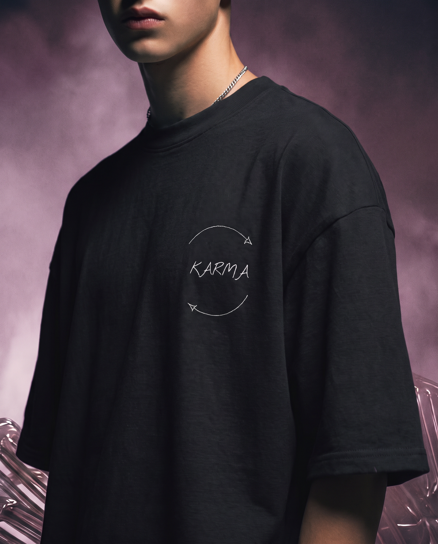 KARMAA Full Circle Oversized T-shirt