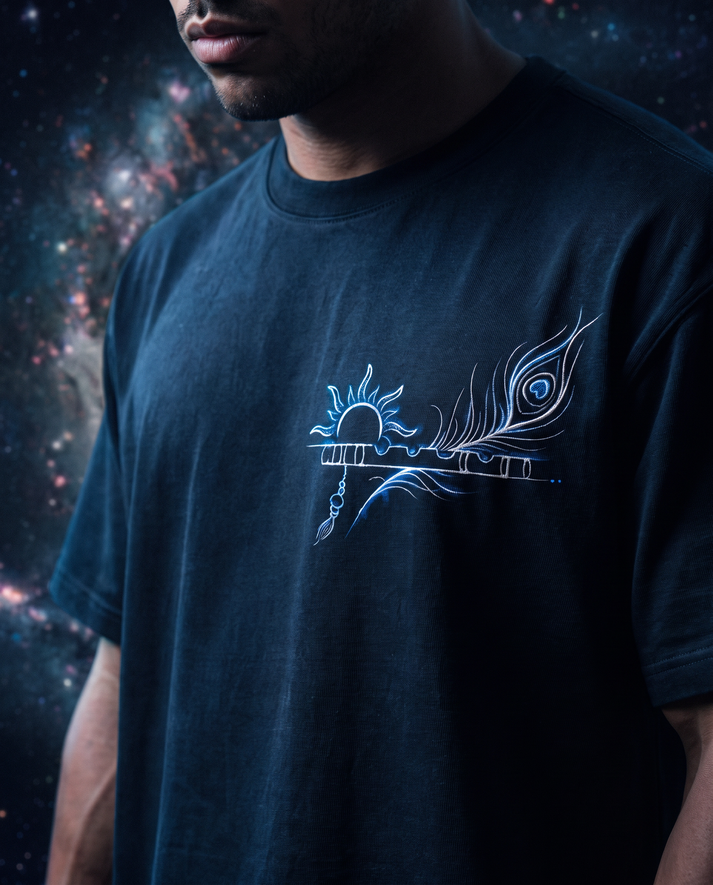 KARMAA Krishna Oversized T-shirt