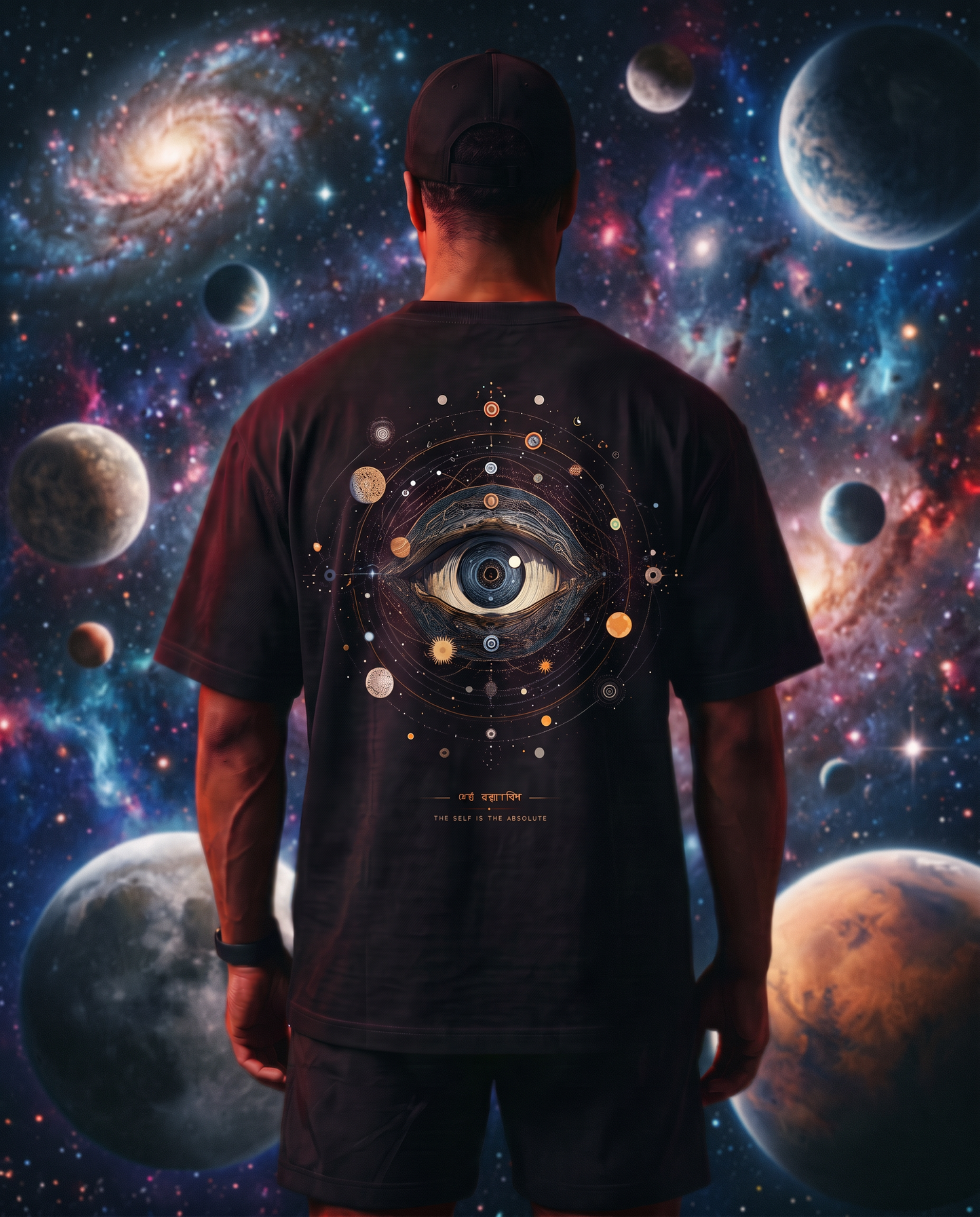 KARMAA Third Eye Oversized T-shirt