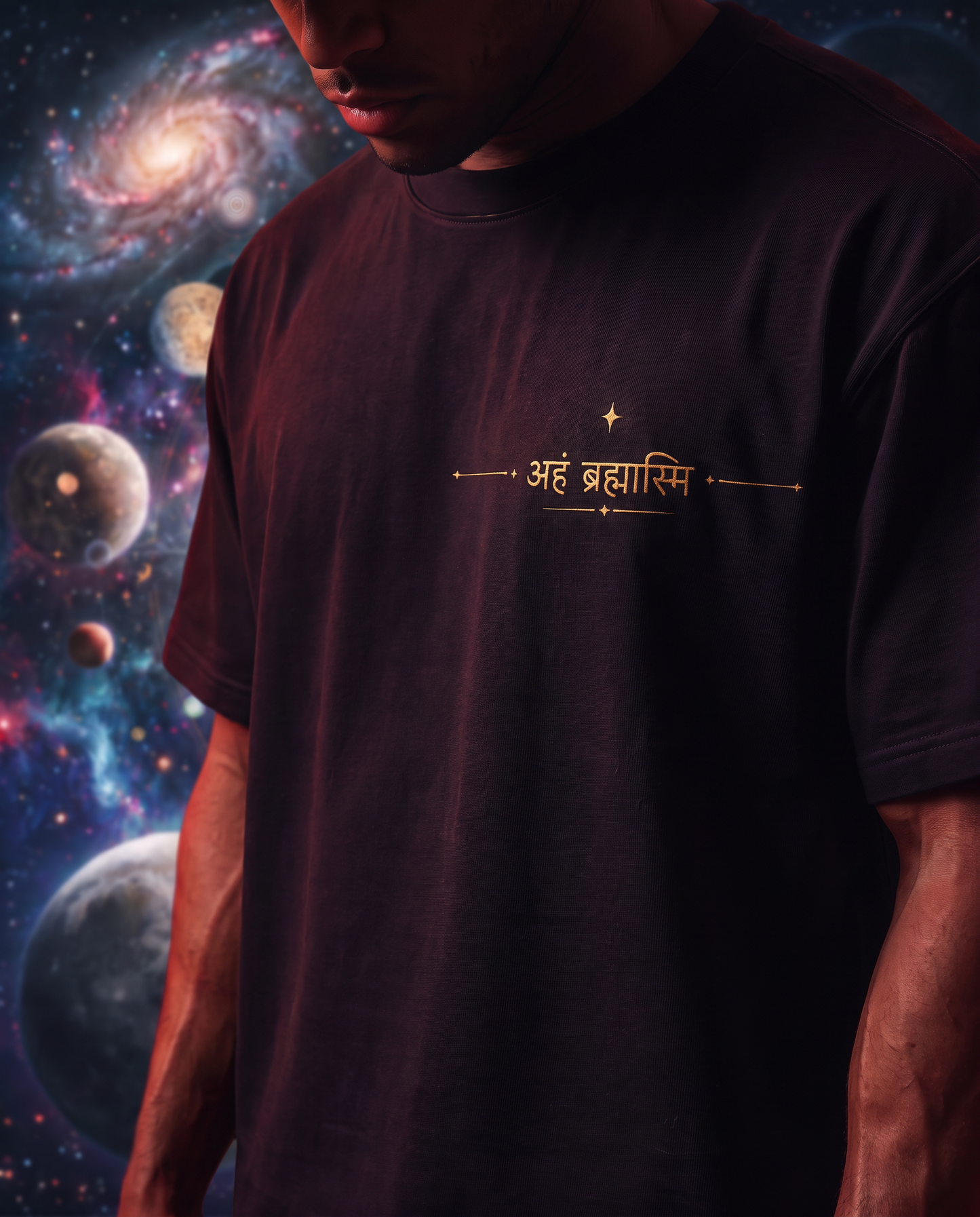 KARMAA Third Eye Oversized T-shirt