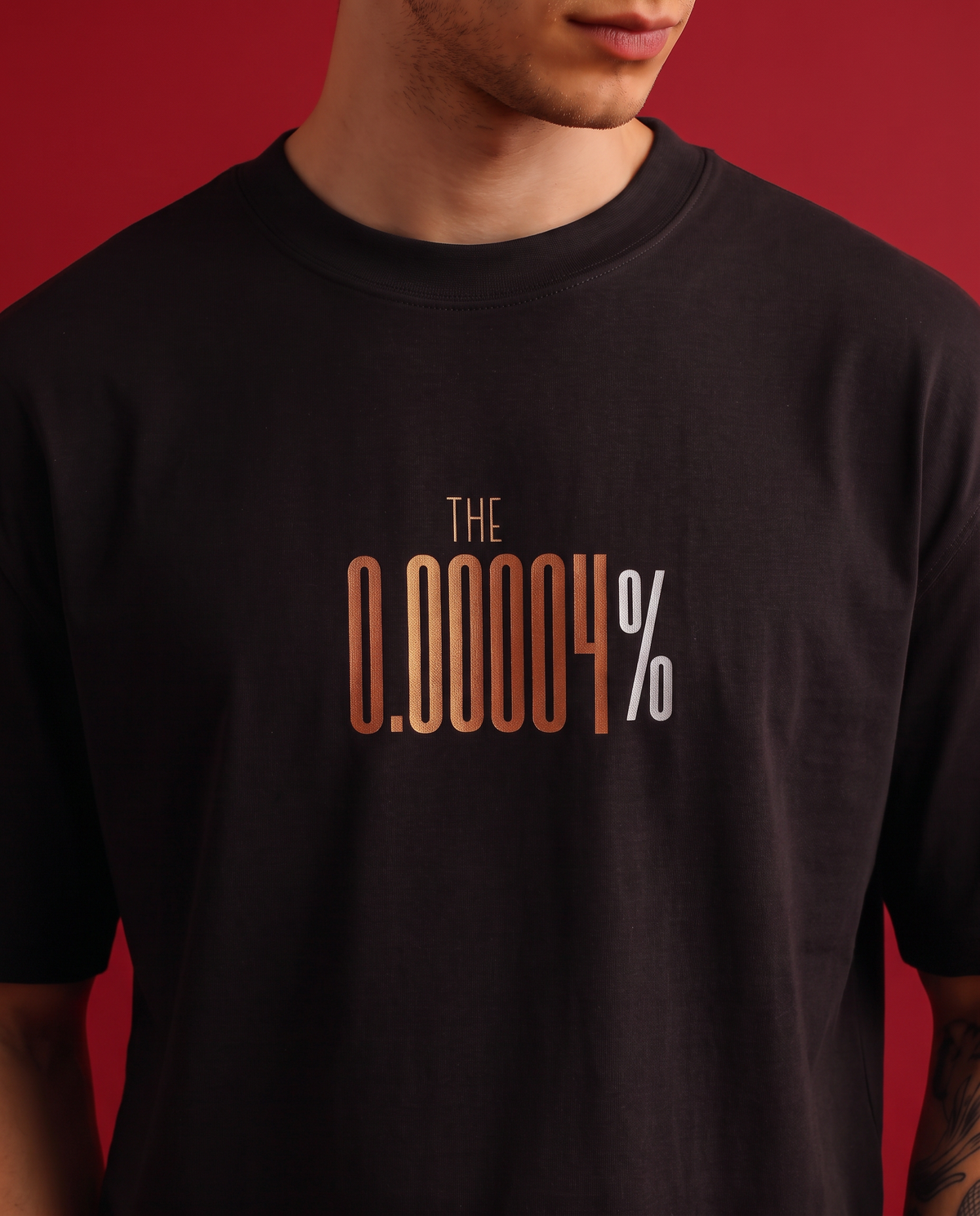 The 0.0004% Oversized T-Shirt – Wear Your Karmaa