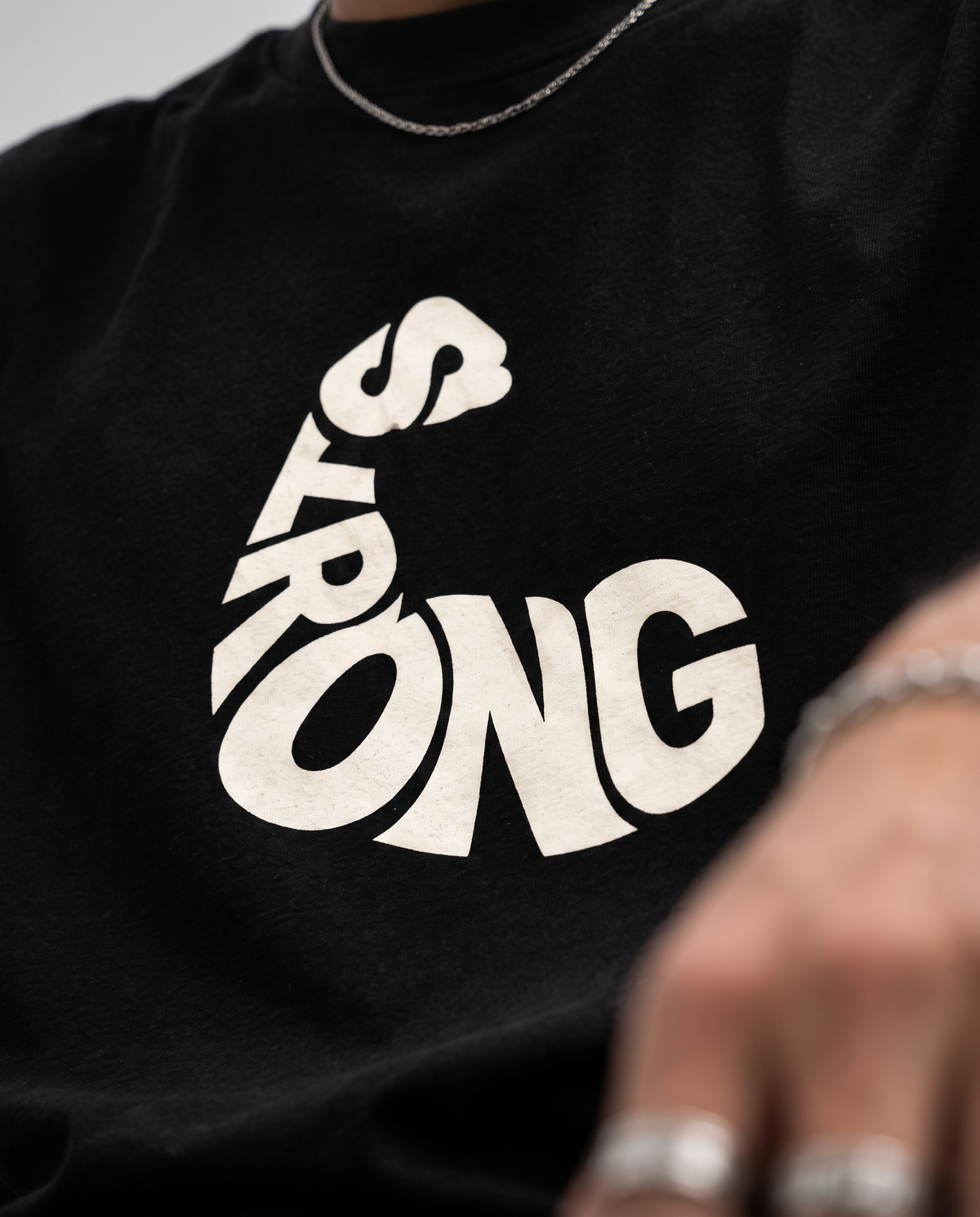 Strong Oversized T-Shirt – Wear Your Karmaa