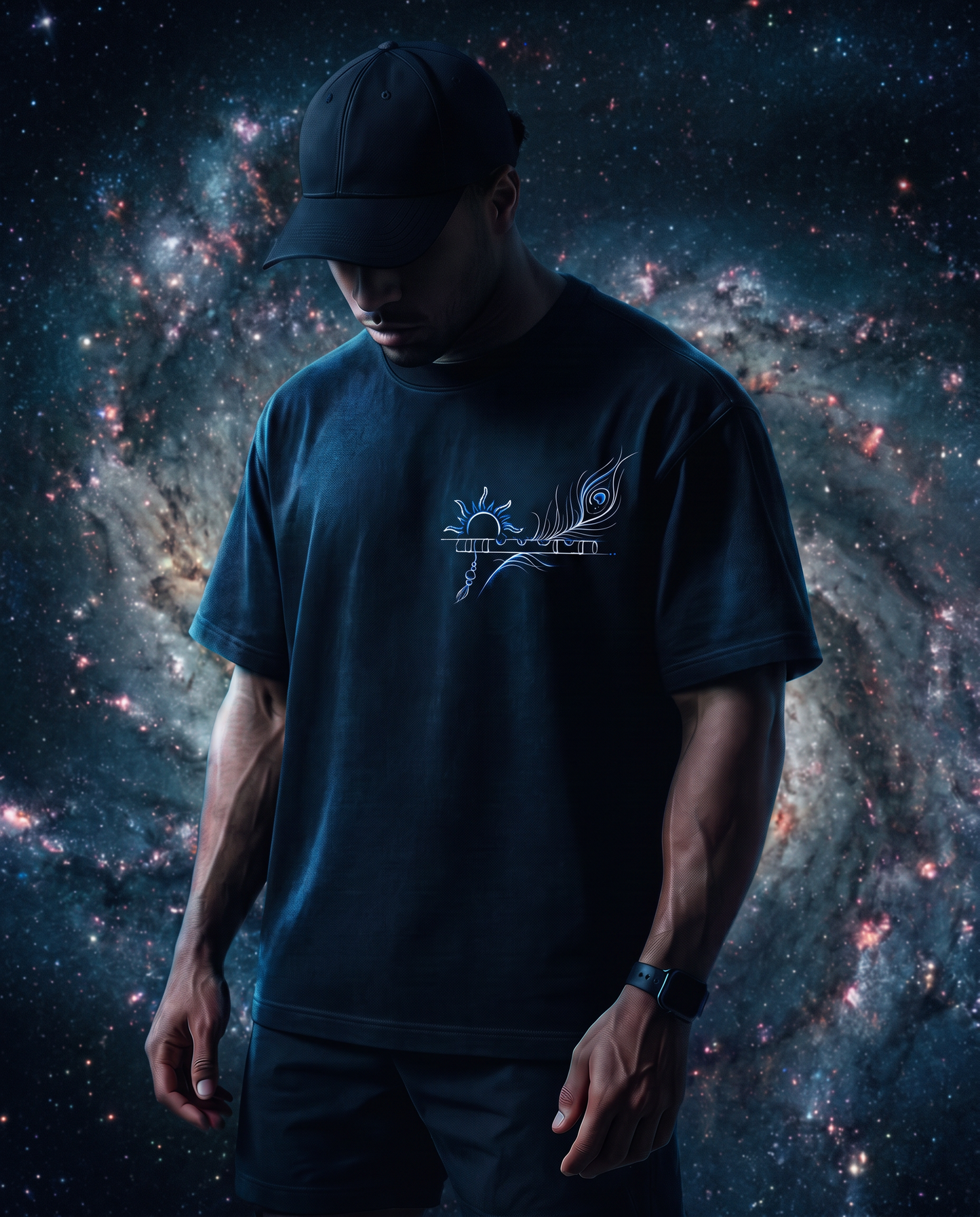 KARMAA Krishna Oversized T-shirt